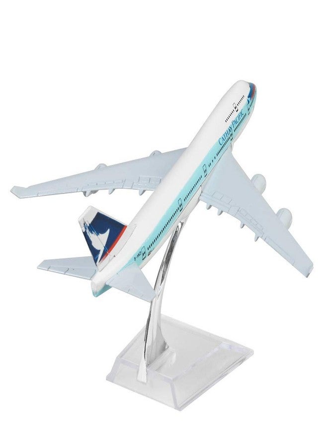 Toytle Cathay Pacific Boeing 747 16cm Alloy Metal Model Aircraft Airplane, Multicolor - Image 2